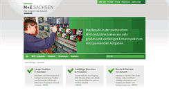 Desktop Screenshot of me-sachsen.de